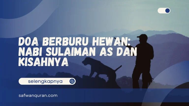 Doa Berburu Hewan