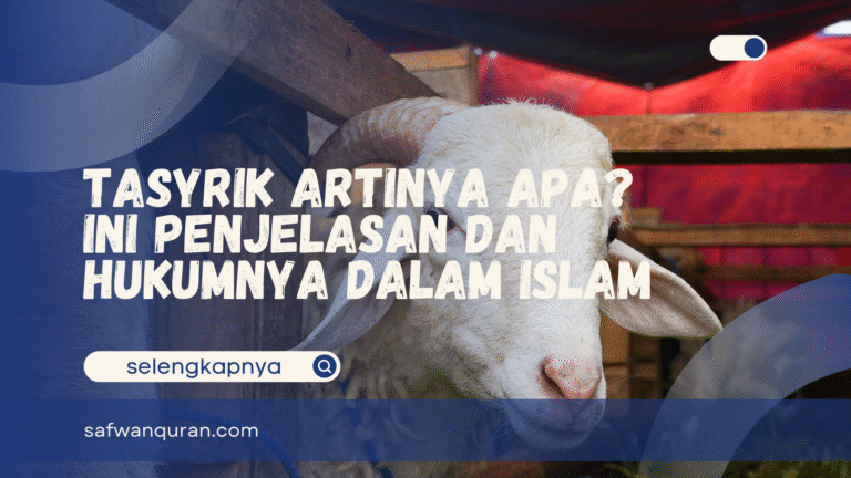 Tasyrik Artinya