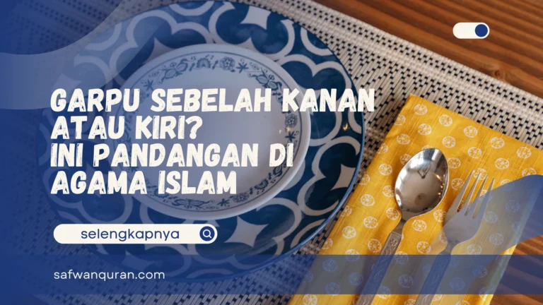 Garpu Sebelah Kanan atau Kiri