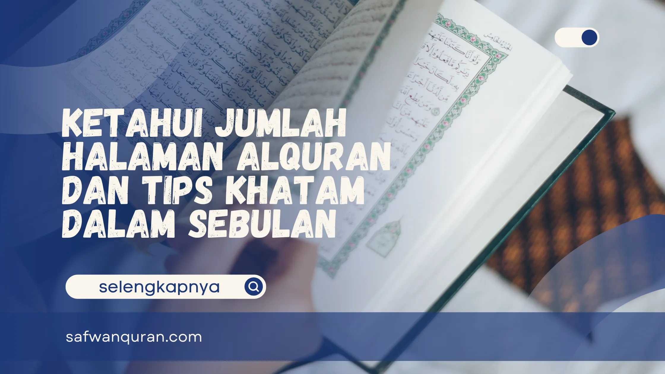 Jumlah halaman alquran