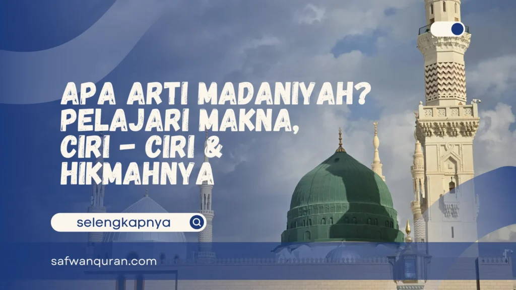 Apa arti madaniyah