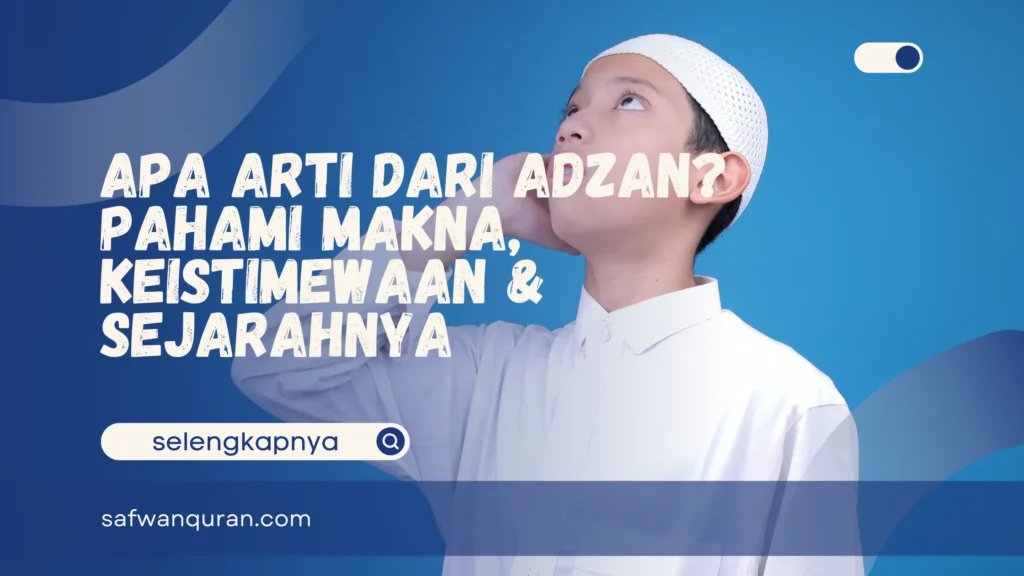 arti dari adzan