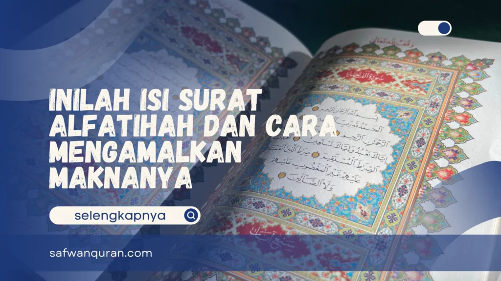 isi surat alfatihah