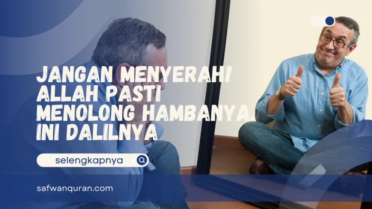allah pasti menolong hambanya