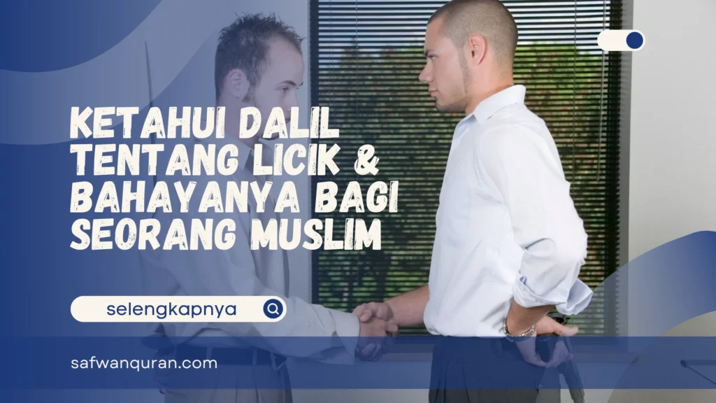dalil tentang licik