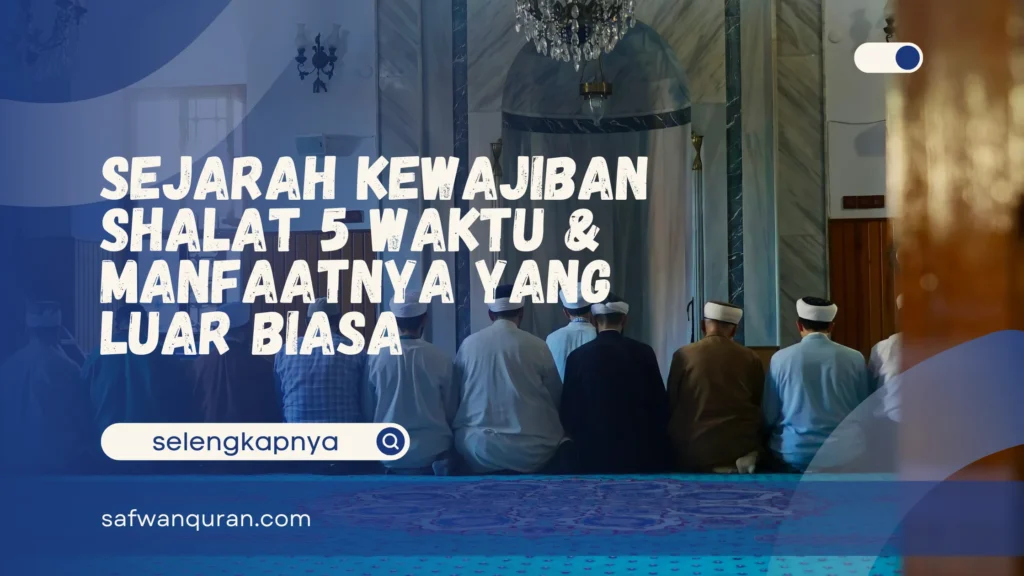 Kewajiban Shalat 5 Waktu