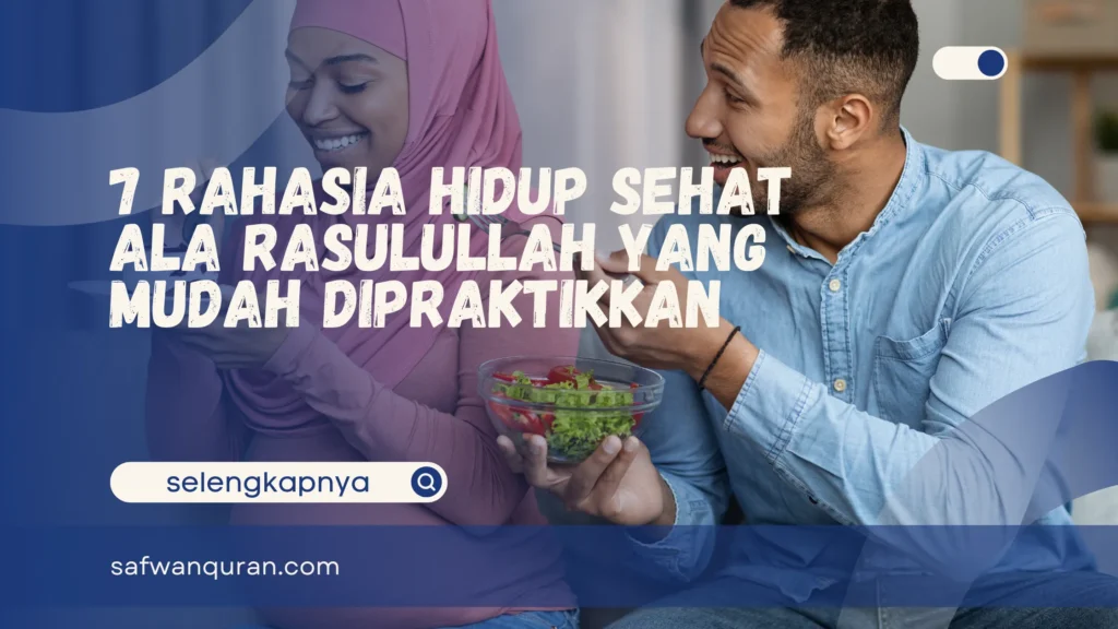 hidup sehat ala rasulullah