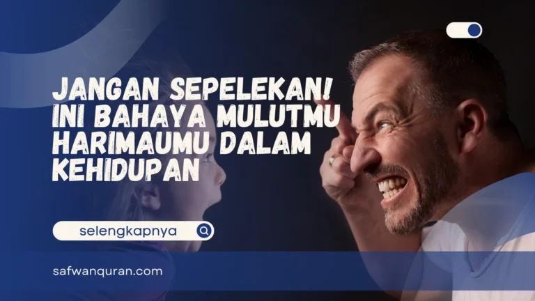 bahaya mulutmu harimaumu
