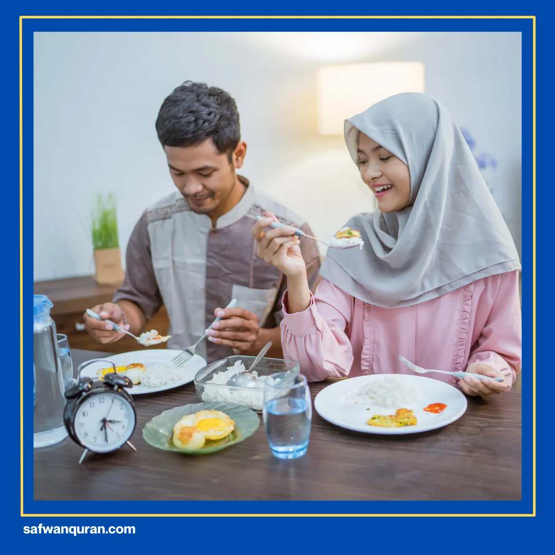 makan sahur di bulan puasa adalah