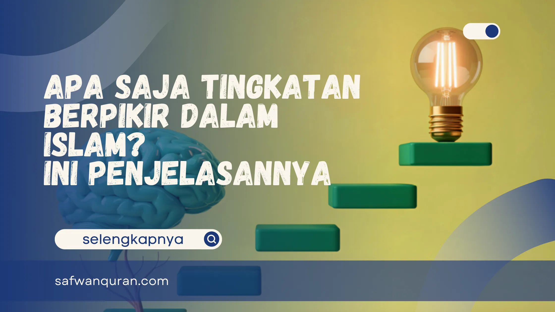 tingkatan berpikir dalam islam