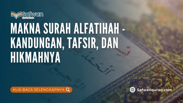 makna surah alfatihah